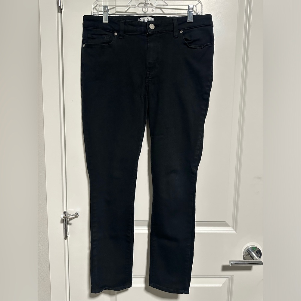PAIGE Black straight legged Jeans